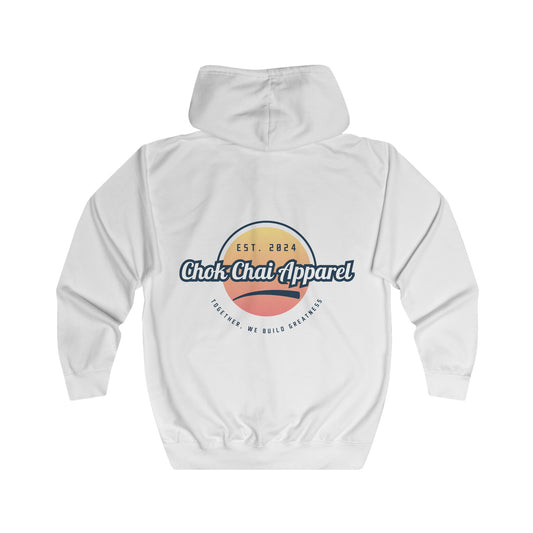 Chok Chai Apparel 1st Unisex Full Zip Hoodie