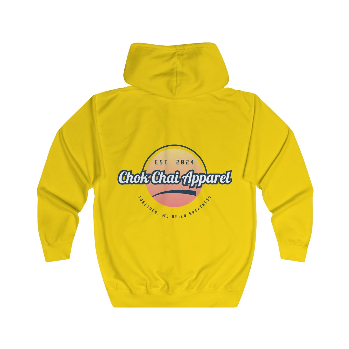 Chok Chai Apparel 1st Unisex Full Zip Hoodie