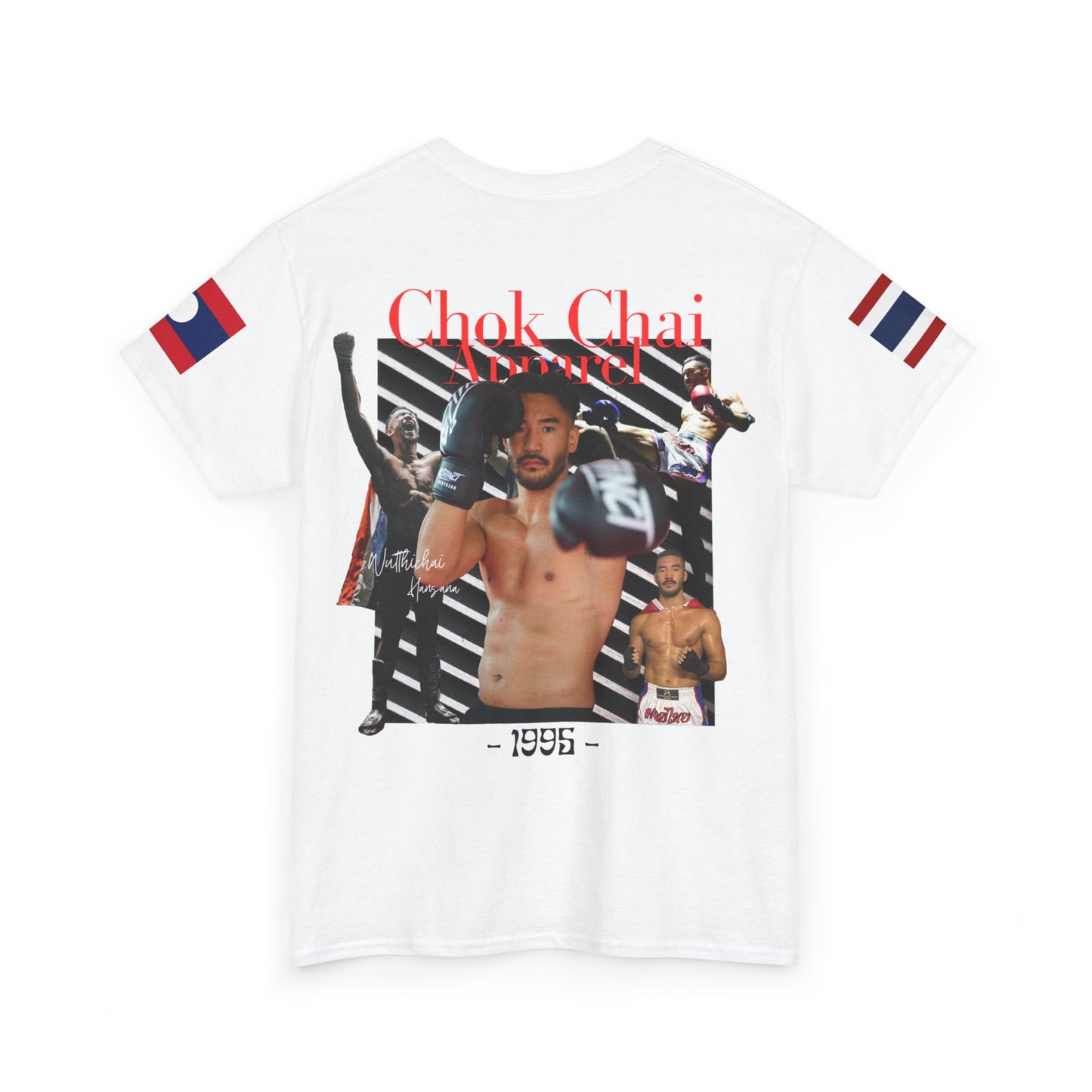 Chok Chai Apparel Support T-Shirt „Wutthichai Hansana“ Unisex Heavy Cotton Tee