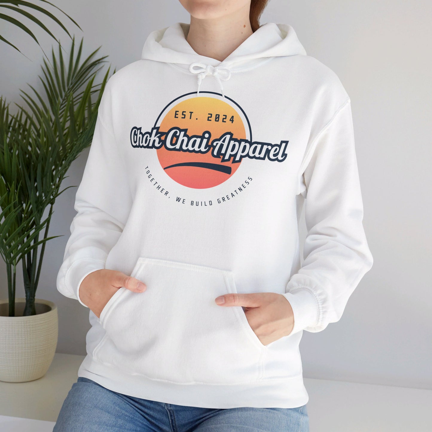 Chok Chai Apparel 1st Unisex Heavy Blend™ Hooded Sweatshirt