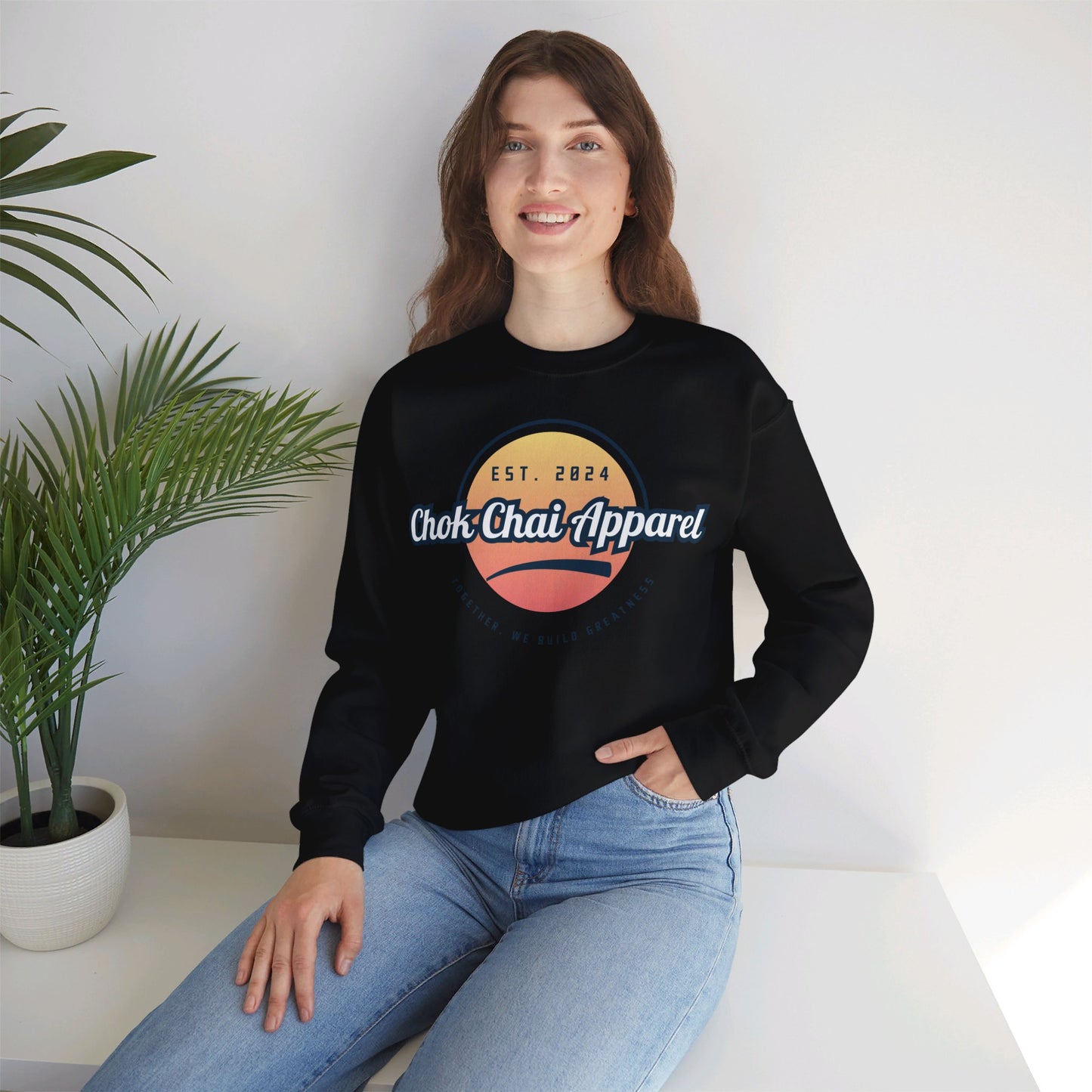 Chok Chai Apparel 1st Unisex Heavy Blend™ Crewneck Sweatshirt