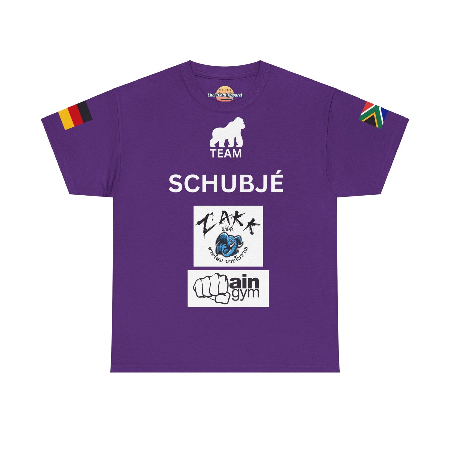 Chok Chai Apparel Support T-Shirt „Philip Schubjé“ Unisex Heavy Cotton Tee